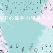 许下心愿在心里是什么歌