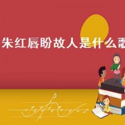 朱红唇盼故人是什么歌