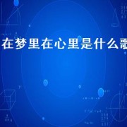 在梦里在心里是什么歌（在梦里是什么歌曲的歌词）