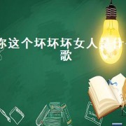 你这个坏坏坏女人是什么歌（你这个坏女人歌曲播放）