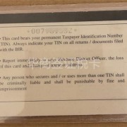 菲律宾TIN税卡的介绍 税卡有什么用处 华商签证介绍