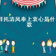 拜托清风奉上衷心是什么歌（为你撑伞是哪首歌里的歌词）