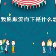 我愿顺流而下是什么歌