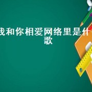 我和你相爱网络里是什么歌