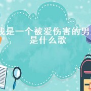 我是一个被爱伤害的男人是什么歌