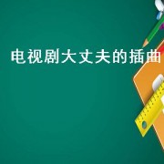 电视剧大丈夫的插曲（电视剧大丈夫的插曲）