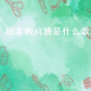 朋友的肩膀是什么歌（朋友的胸膛歌词）