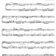 円舞曲、君に的歌词简谱