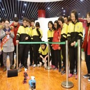 中国科馆巡展临县智慧启迪高级中学放飞梦想启动仪式