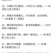 关于长相思的诗词大全