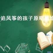追风筝的孩子原唱是谁（追风筝的孩子）