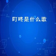 叮咚是什么歌