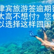 菲律宾旅游签逾期罚款太高不想付？您也可以选择这样回国