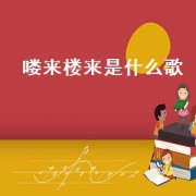 喽来楼来是什么歌.txt