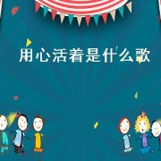用心活着是什么歌