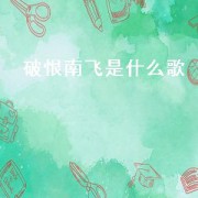 破恨南飞是什么歌（破恨南飞歌词完整版）