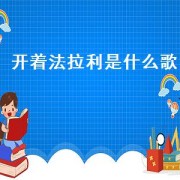 开着法拉利是什么歌（歌词里面有开着法拉利的是什么歌）