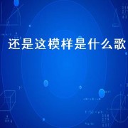 还是这模样是什么歌（是否都一样是什么歌）